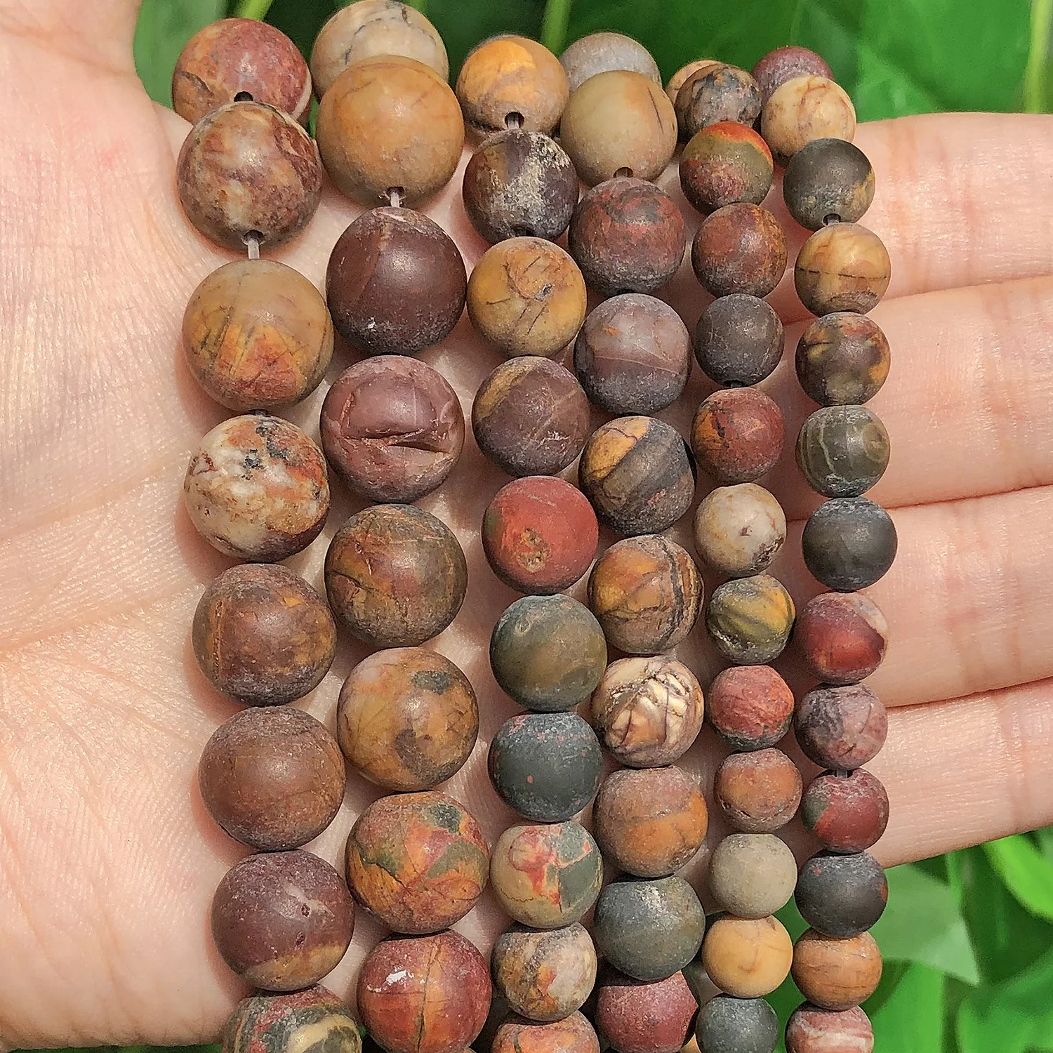 Natural Stone Beads African Turquoise Tiger Eye Jewelry Charm Gemstone Beads for Jewelry Making DIY Bead Bracelet Women 15inch
