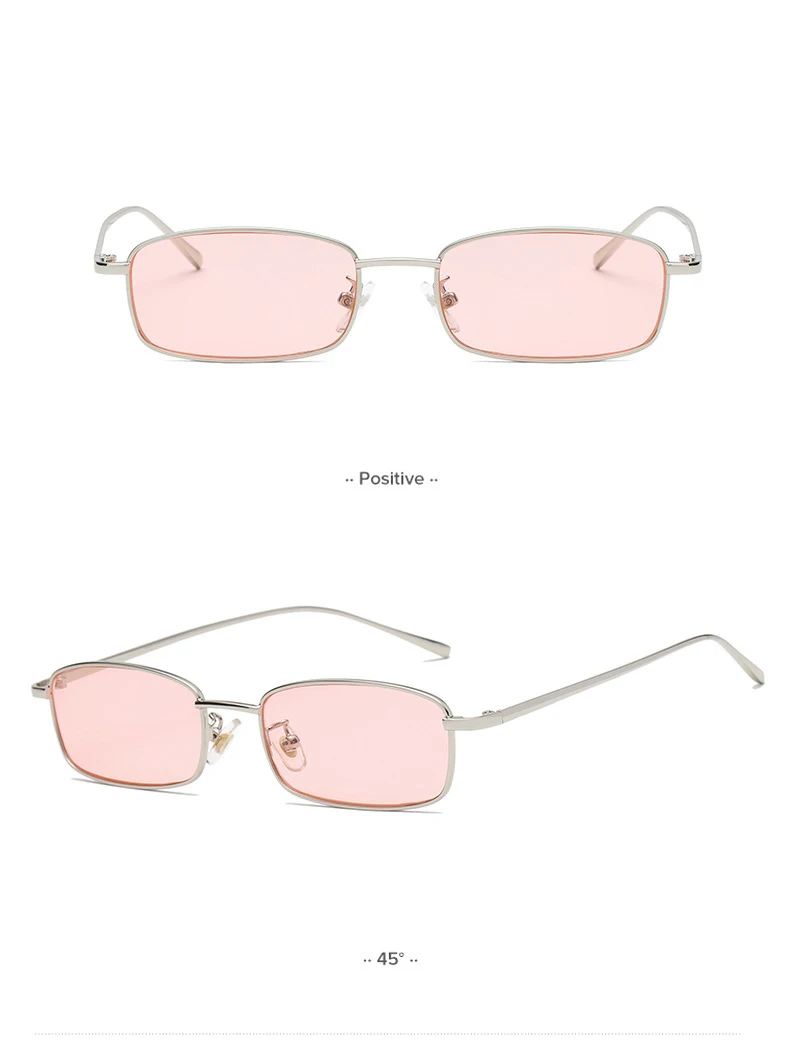 RUOBO Fashion Colorful Mercury Lens Sunglasses For Men Women Small Metal Eyewear Frame Outdoor Sun Glasses UV400 Gafas De Sol
