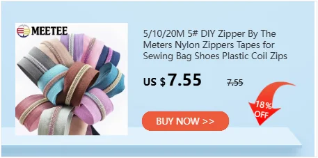 5/10/20Pcs 5# Zipper Heads For Nylon Zippers Bag Zip Puller Sliders Zips Repair Kits DIY Sewing Garment Replacement Accessories