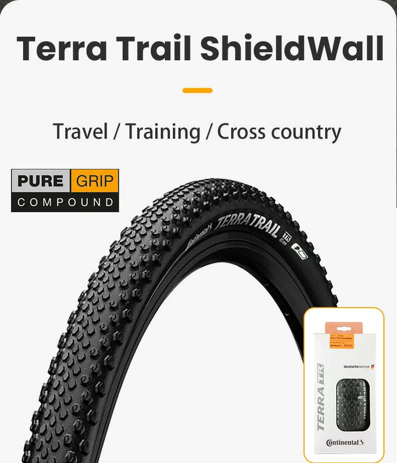 Continental Terra Trail 700x35C/40C Road Bike Gravel Tire 27.5 Shieldwall System Puncture Protection MTB Tubeless Ready Tyre