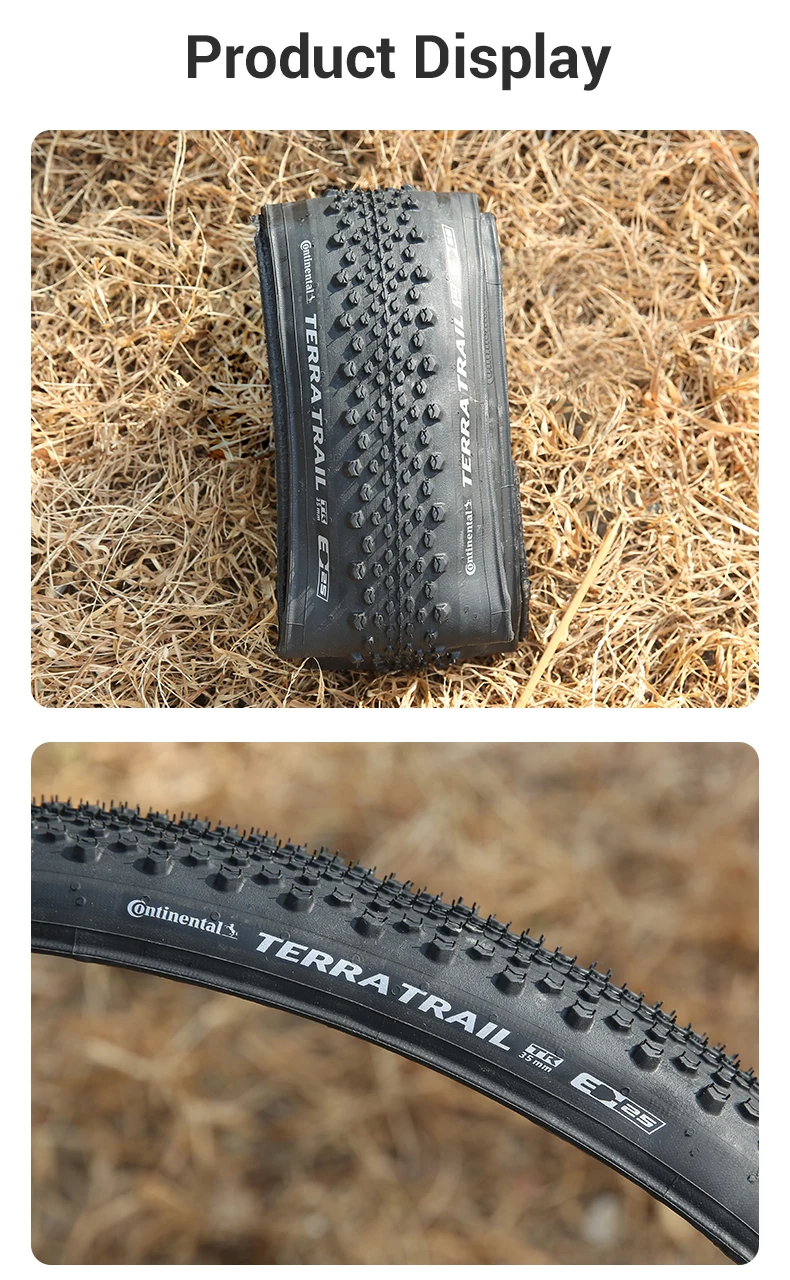 Continental Terra Trail 700x35C/40C Road Bike Gravel Tire 27.5 Shieldwall System Puncture Protection MTB Tubeless Ready Tyre