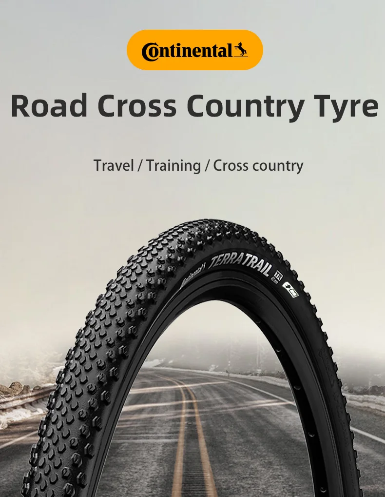 Continental Terra Trail 700x35C/40C Road Bike Gravel Tire 27.5 Shieldwall System Puncture Protection MTB Tubeless Ready Tyre