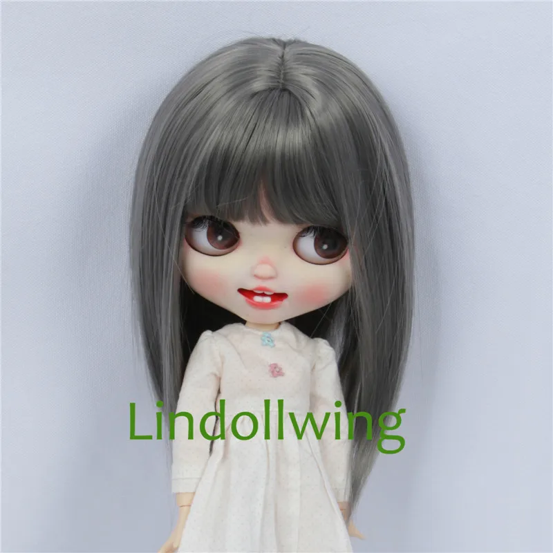 9-10 inch Blyth Qbaby Amydoll Wig Short Straight Collection Hair
