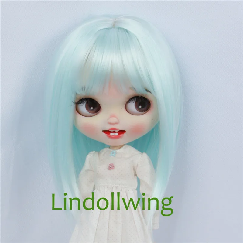 9-10 inch Blyth Qbaby Amydoll Wig Short Straight Collection Hair