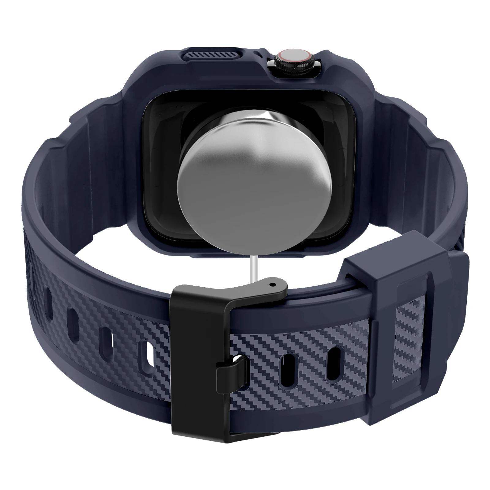 TPU case+strap For Apple Watch Band 45mm 44mm 49mm 41mm 40mm 38mm 42mm bracelet watchband cover Iwatch Series 9 8 3 6 SE 7 ultra