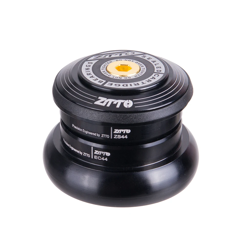 4444T MTB Bike Road Bicycle Headset 44mm ZS44 CNC 1 1/8"-1 1/2" 1.5 Tapered Tube fork Internal Threadless EC44 Headset Cheap Hot