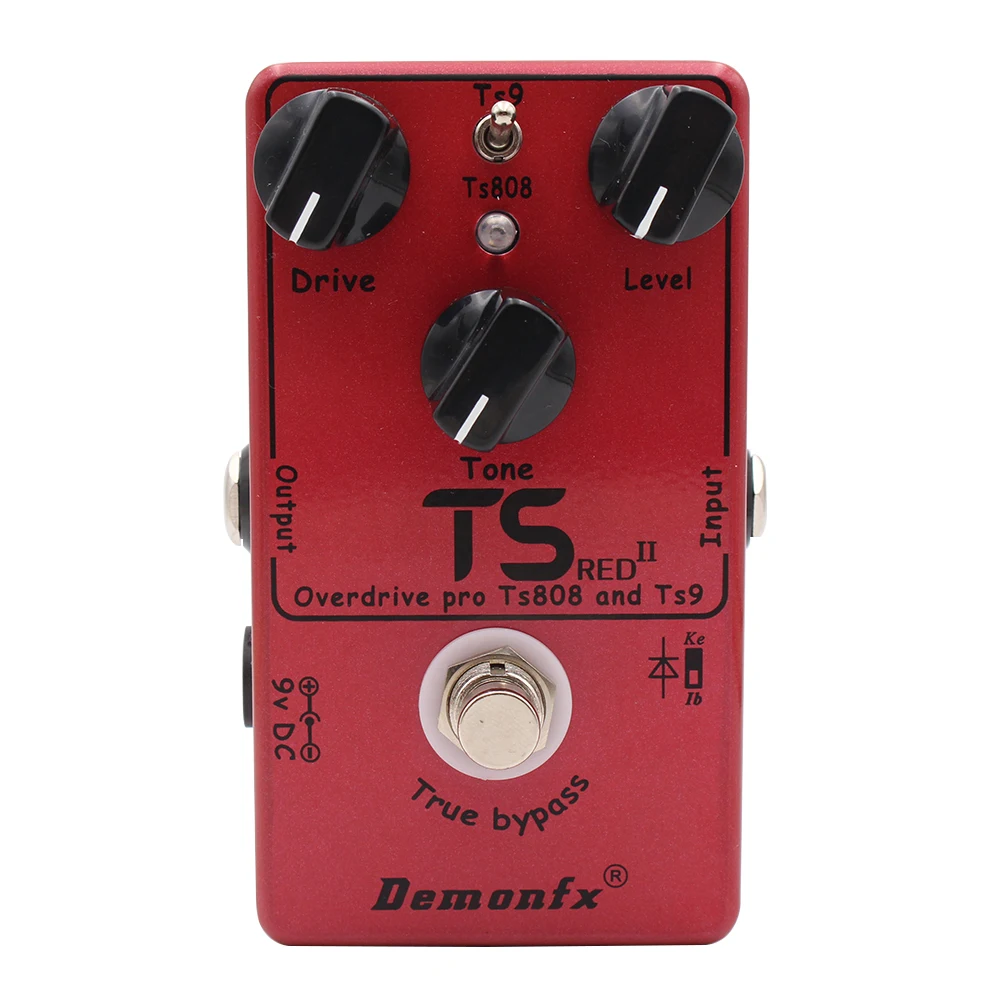 Demonfx Compressor /Overdrive /Booster High Quality Guitar Effect Pedal With True Bypass