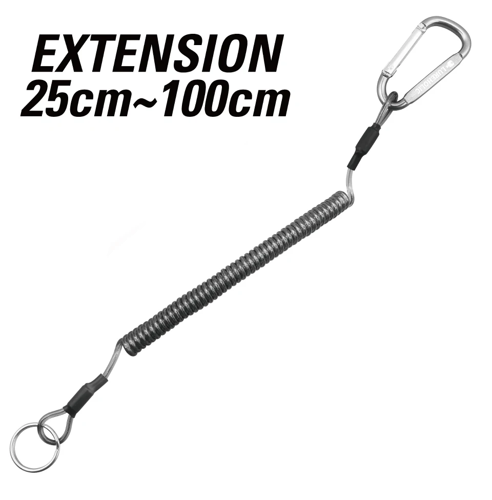 Lureholc 25cm~100cm Lure Fishing Lanyards Boating Multicolor Ropes Kayak Camping Secure Pliers Lip Grips Tackle Tools