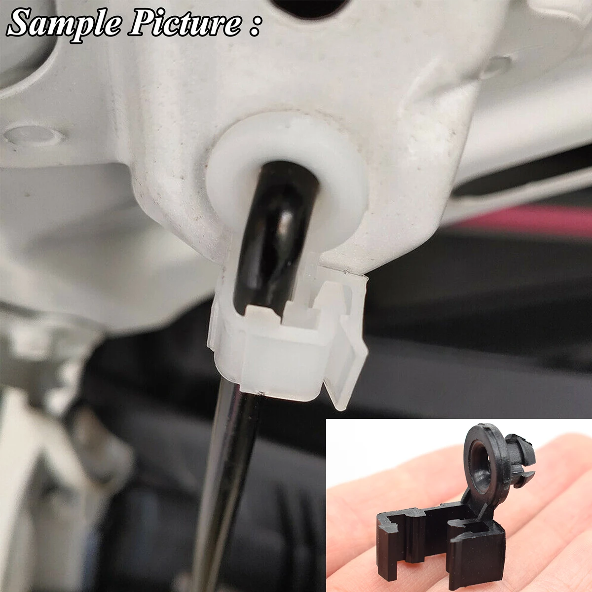 2pcs Car Bonnet Hood Rod Support Prop Stay Clip Pivot Linkage Holder For Suzuki Alto Splash Swift SX4 Ignis Aerio 09209M09L02