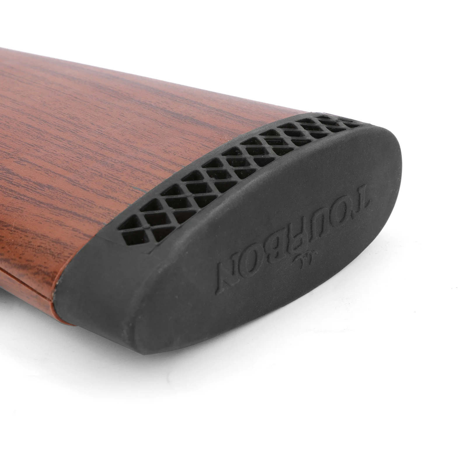 Tourbon Hunting Accessories  Rifle Rubber Buttstock Pad Shotguns Non-Slip Recoil Pads 2 Pieces Black Brown for Shooting