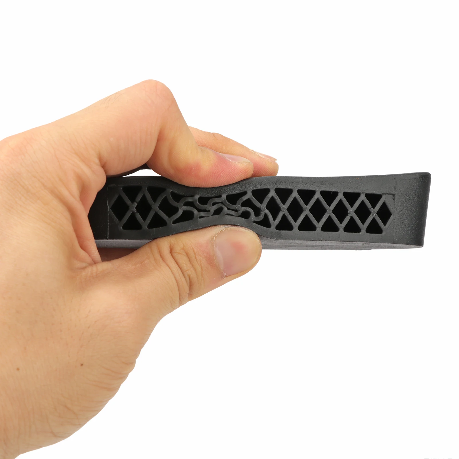 Tourbon Hunting Accessories  Rifle Rubber Buttstock Pad Shotguns Non-Slip Recoil Pads 2 Pieces Black Brown for Shooting