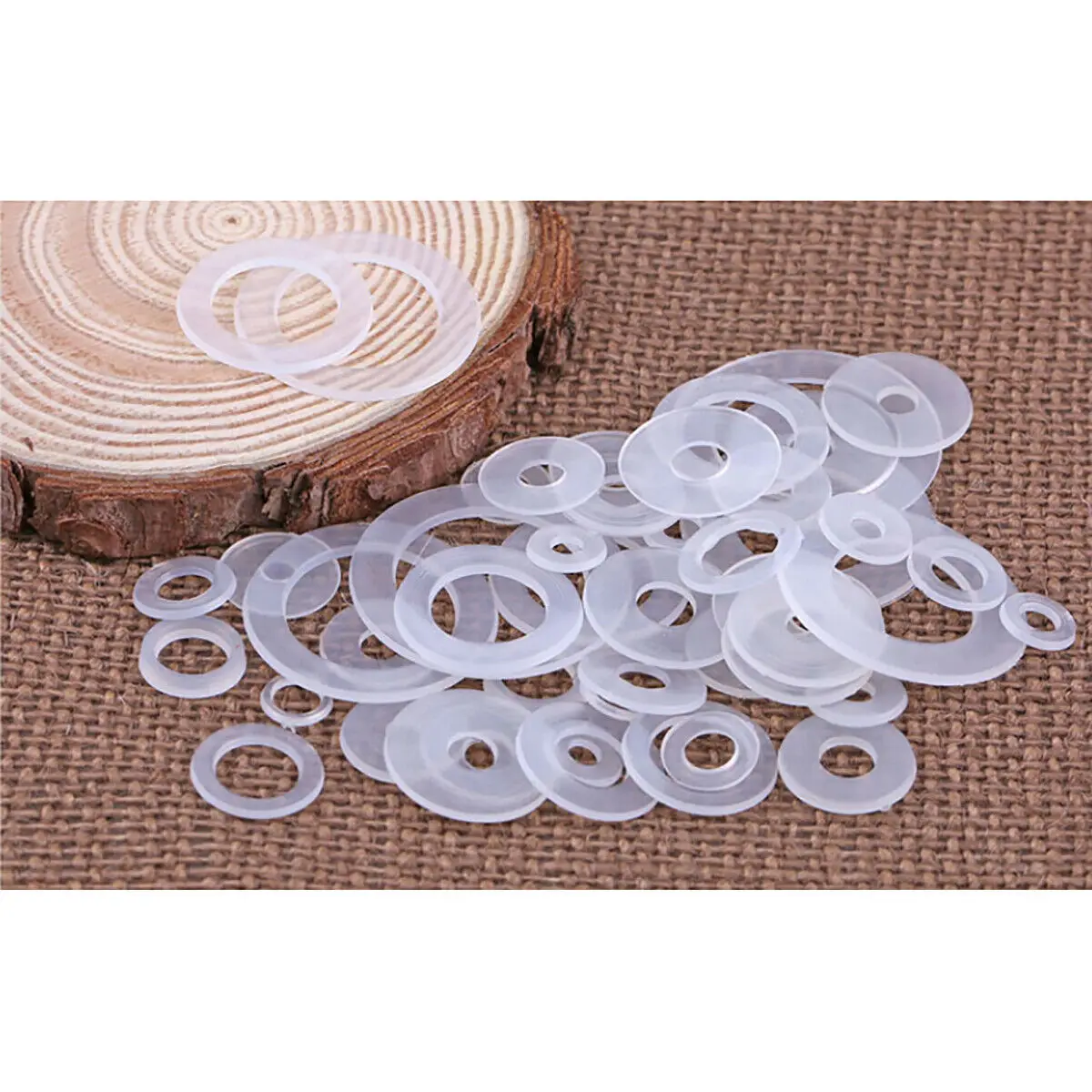 30/50/100pcs M3 M3.5 M4 M5 M6 M8 M10 M14 M16 M18 M20 Plastic Nylon Flat Washer Plane Spacer Insulation Gasket Ring For Screw