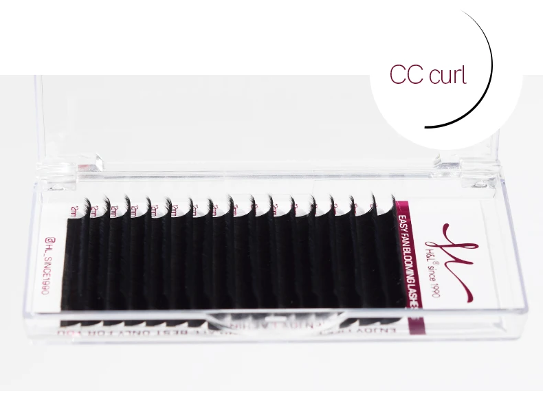 H&L SINCE 1990 Easy Fan Lashes Volume Extensions 7-20mm Fast Blooming Flowering Pre-bonded Lashes Natural Cilia Silk Lashes