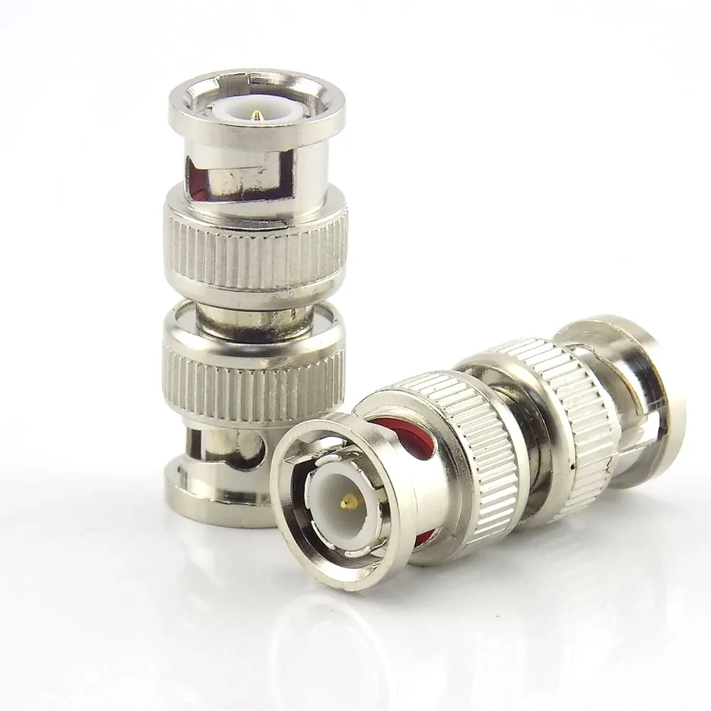 2/5/10Pcs BNC Female Connector to Female BNC Male to Male RCA Female BNC Female to RCA Male Adapter Plug for System CCTV Camera