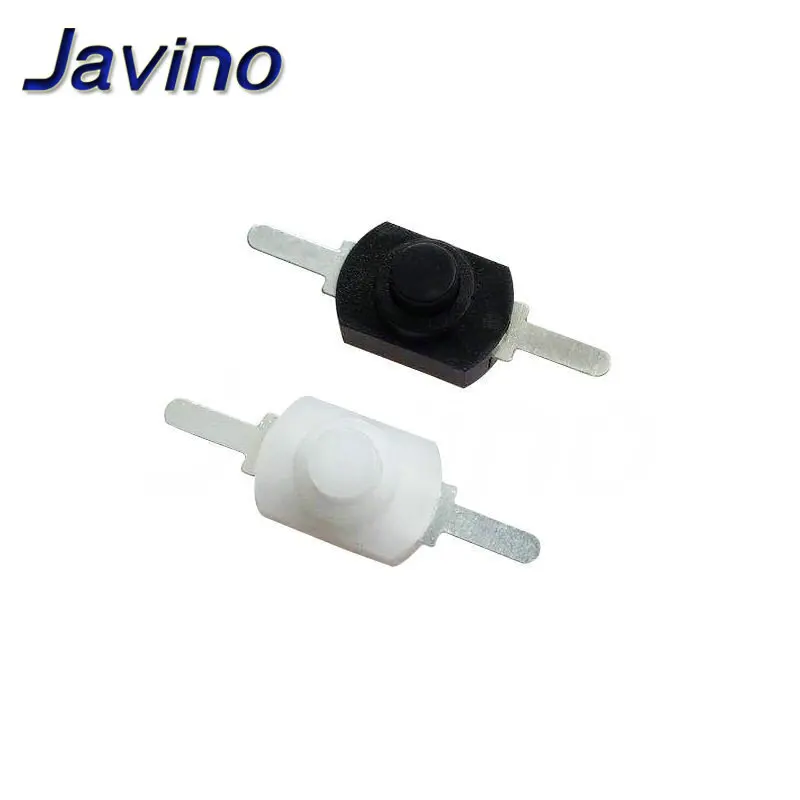 10/100/200PCS 12*8MM DC 30V 1A On Off Mini Push Button Switch for Electric Torch 1208YD Self Locking javino