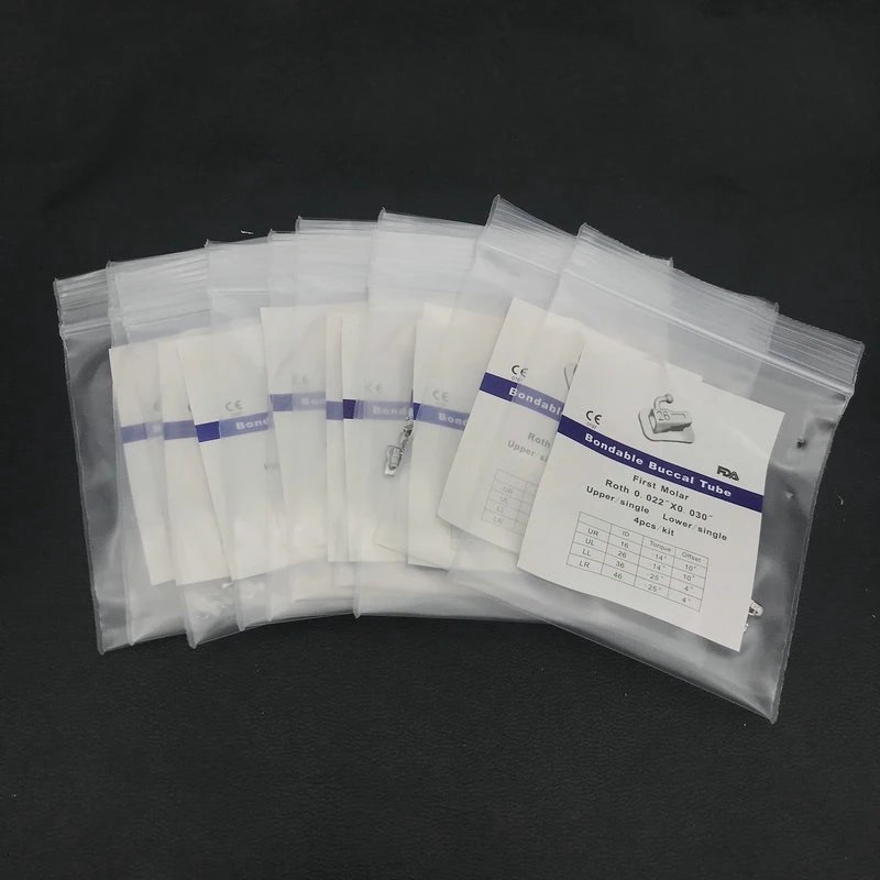 10 Bags Orthodontic Dental Buccal Tube Bondable Roth/MBT/Edgewise 0.022 1st/2nd Dentistry Materials