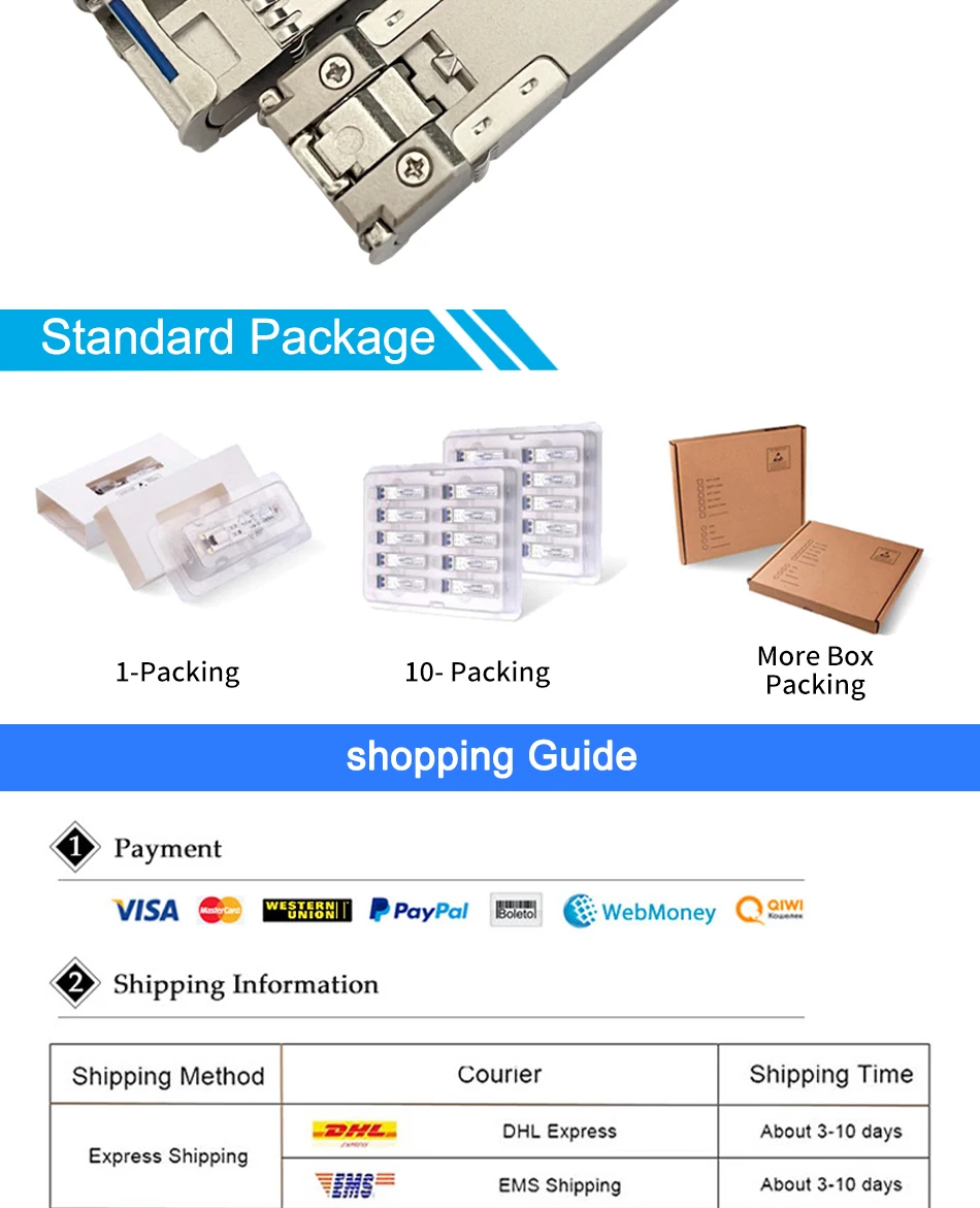 10Gb BiDi SFP Transceiver Module 10km,20km/40km/60km 10Gbase-BX T1270/R1330nm LC WDM Optical Module For Mikrotik/Huawei Switch