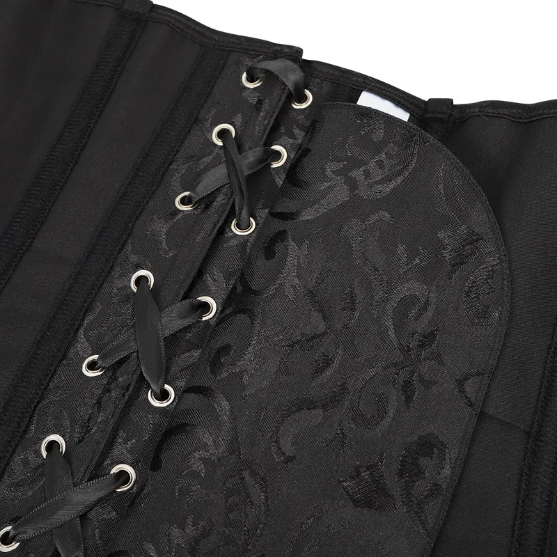 Lace Sleeves Off Shoulder Floral Overbust Corset Princess Elegant Corsets Victorian Women Sexy Bustier Showgirl Party Costume