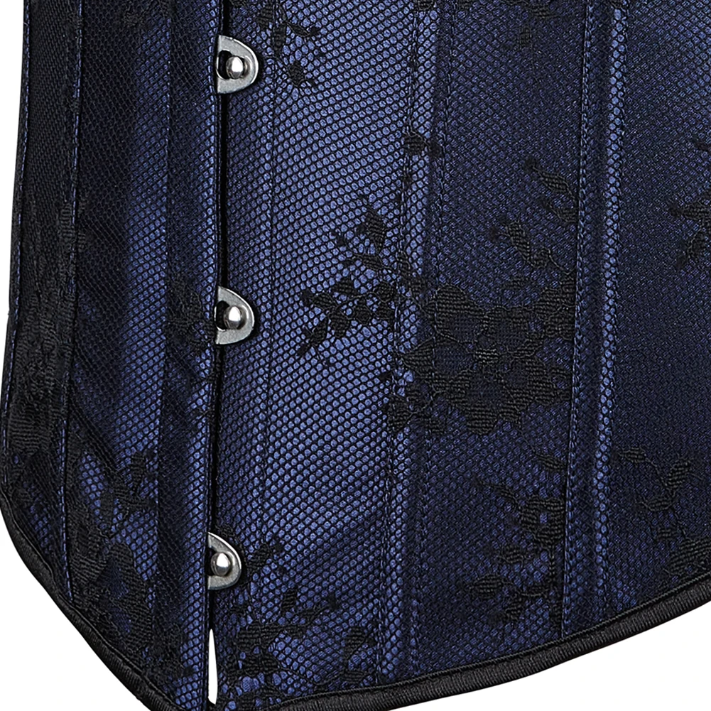 Lace Sleeves Off Shoulder Floral Overbust Corset Princess Elegant Corsets Victorian Women Sexy Bustier Showgirl Party Costume
