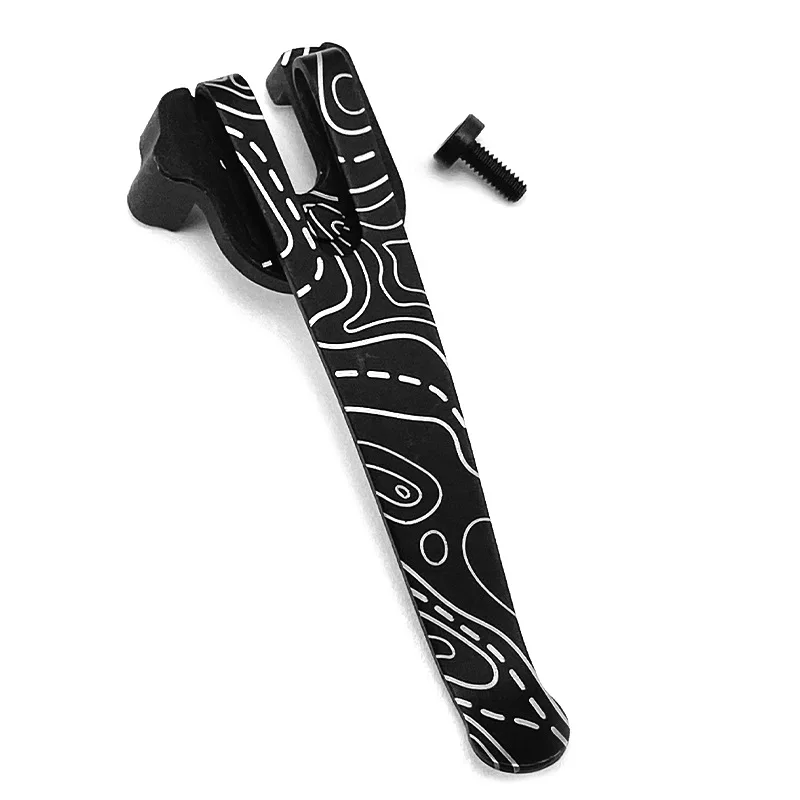 6 Colors With Screw Stainless Steel Knife Deep Carry Pocket Clip Back Clamp for 91MM Victorinox Swiss Army Make Accessories Part
