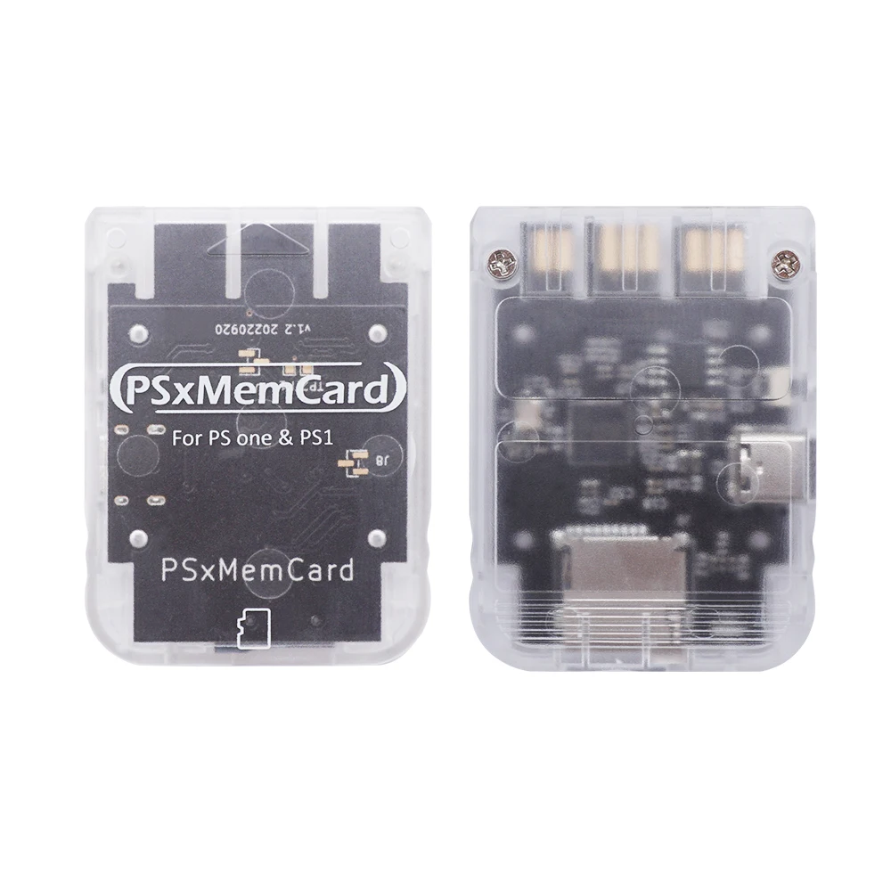 TicKnot PSxMemCard PSX Memory Card Save Data Game Card For PlayStation PS1 PS One Game Console Support MicroSD Card