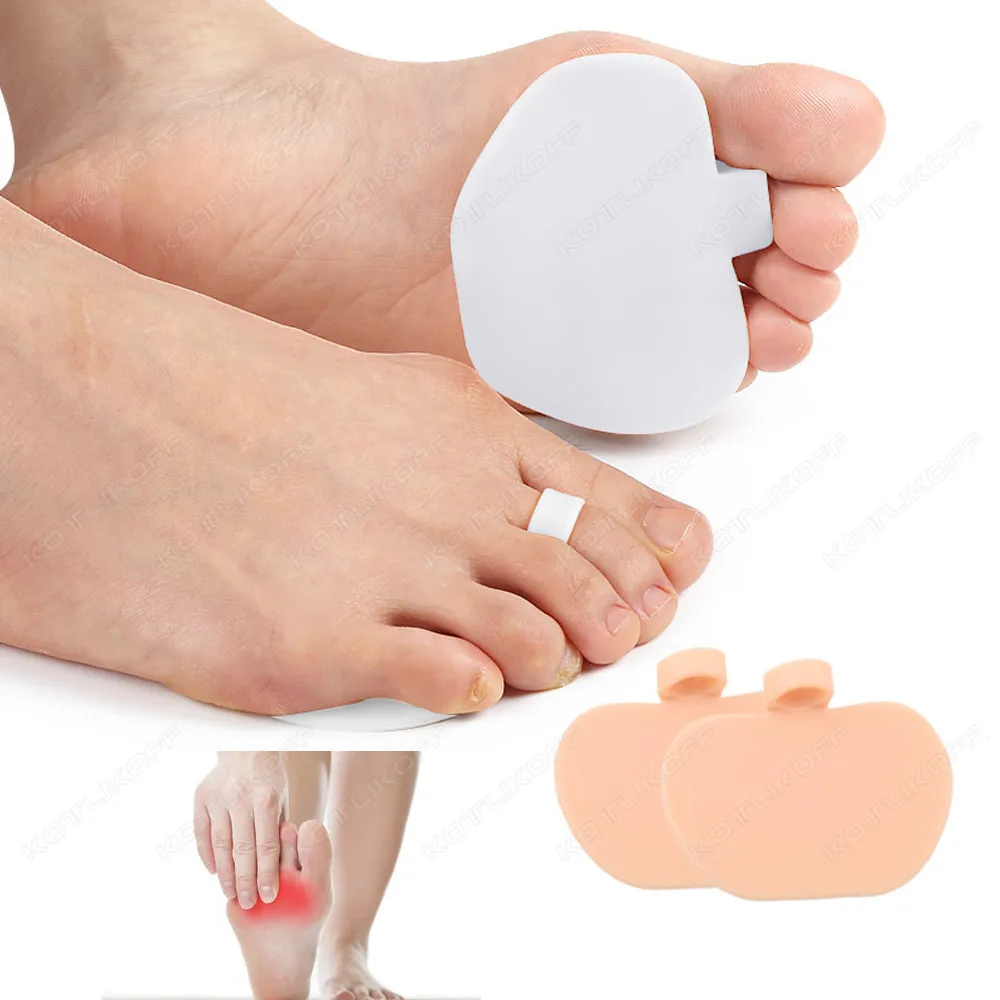 Gel Forefoot Insoles Metatarsal Ball of Foot Pads Toe Silicone Cushion Half Yard Othotics Foot Support Pain Relief Absorbs Shock