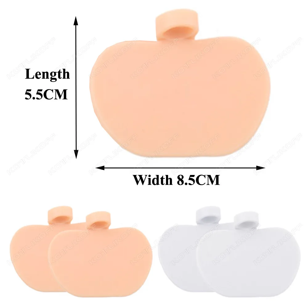 Gel Forefoot Insoles Metatarsal Ball of Foot Pads Toe Silicone Cushion Half Yard Othotics Foot Support Pain Relief Absorbs Shock