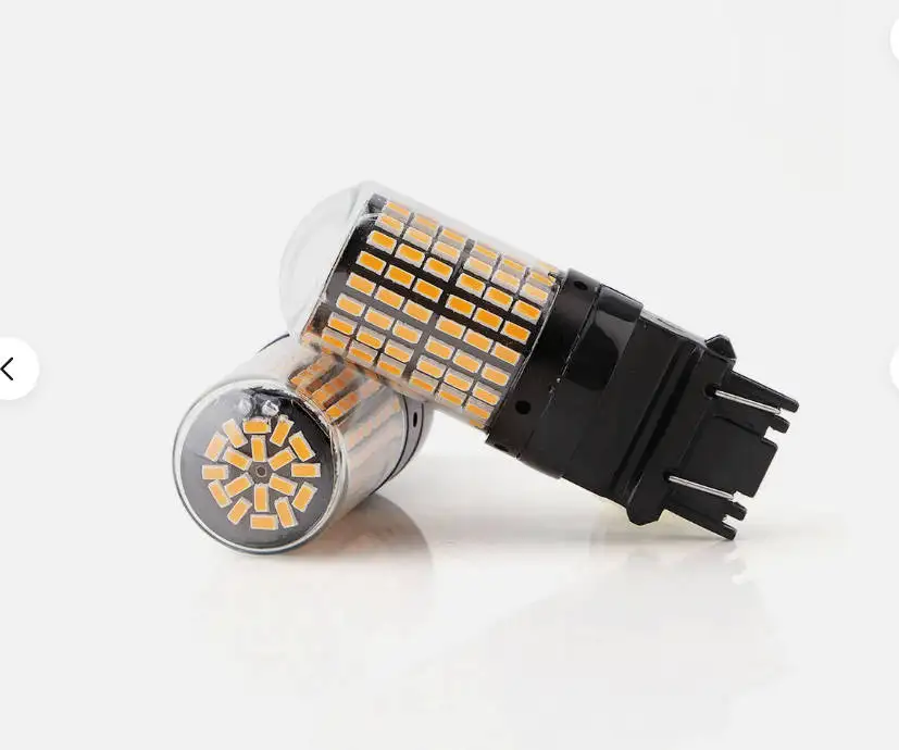 2x 1157 BAY15D LED Canbus 144 SMD Car Brake Reverse Lamp Tail Light Bulbs.