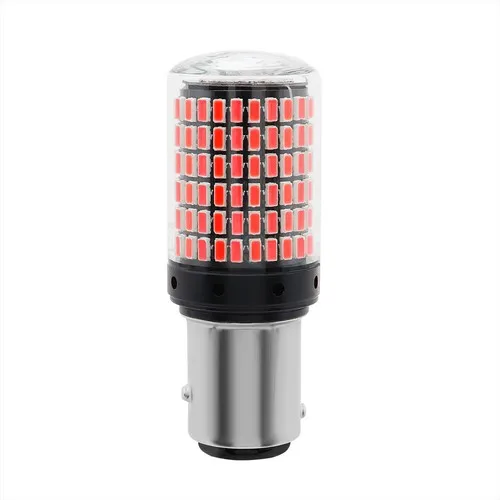 2x 1157 BAY15D LED Canbus 144 SMD Car Brake Reverse Lamp Tail Light Bulbs.