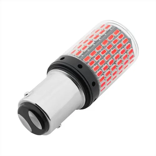 2x 1157 BAY15D LED Canbus 144 SMD Car Brake Reverse Lamp Tail Light Bulbs.