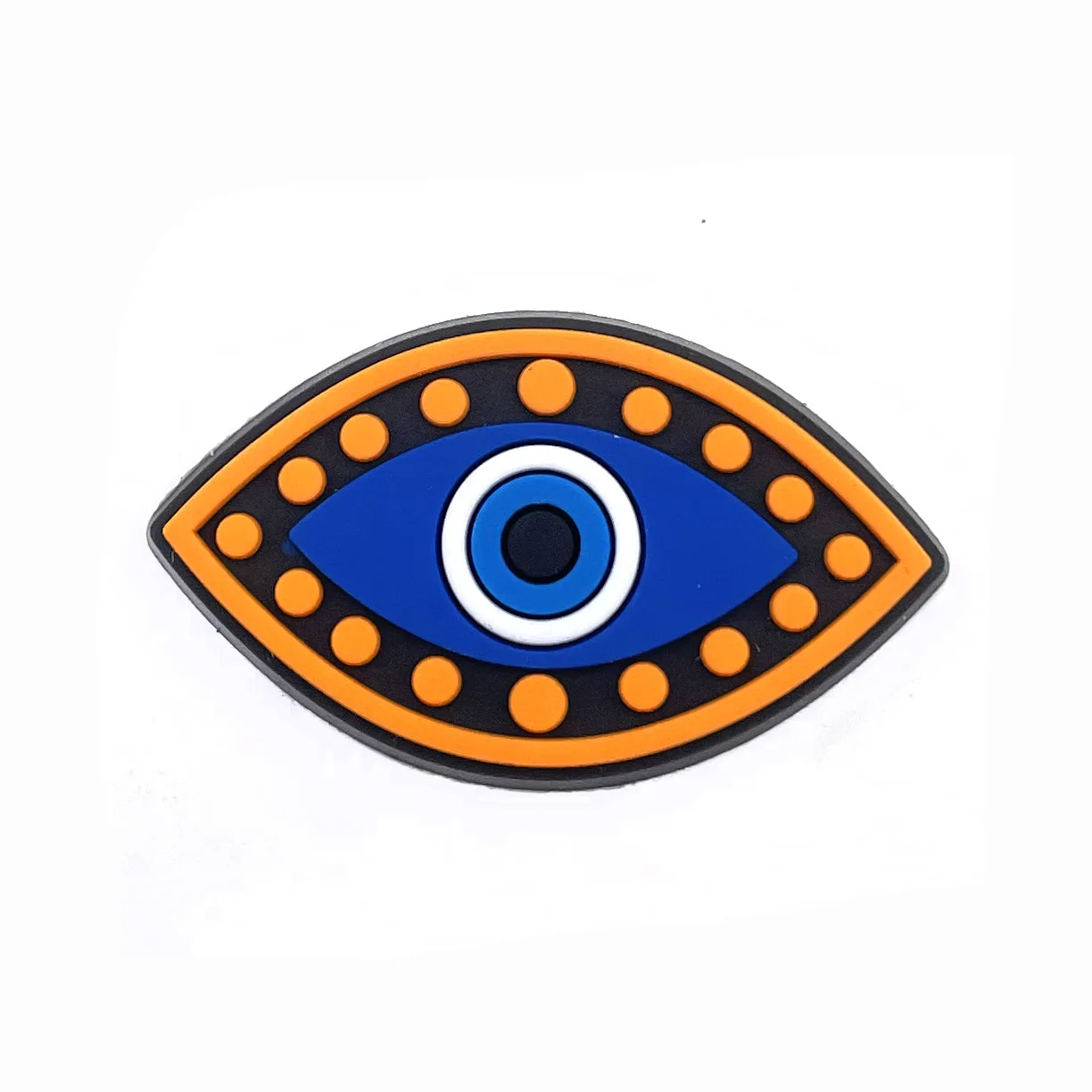 Evil Eyes Shoe Charms for Crocs Accessories Women Clogs Pins Men Badges Kids Sandals Jeans Boy Girls Decorations Buckle Shoes