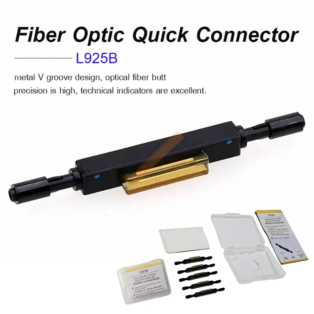 Brand New L925B Fiber Optic Quick Connector Optical Fiber Mechanical Splice for Drop Cable cold connector