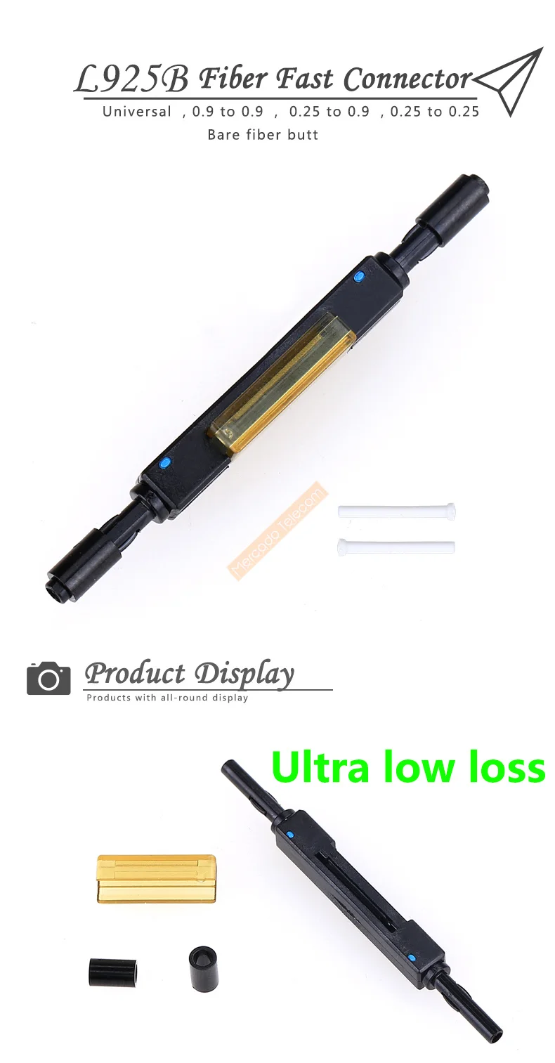 Brand New L925B Fiber Optic Quick Connector Optical Fiber Mechanical Splice for Drop Cable cold connector