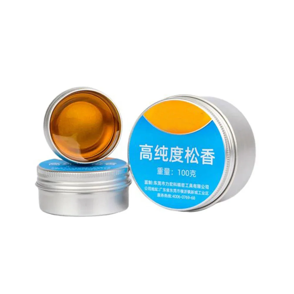New 1PC High Purity 30/50/100g Solid Rosin Solder Paste Flux Paste Soldering Tin Material Durability Rosin for Welding Repair