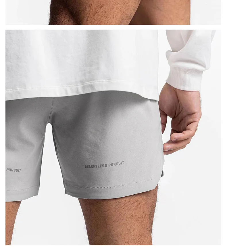 Mens Gym Training Shorts Men Sweat Sports Casual Clothing Fitness Workout Running Quick-Drying Compression Shorts Sweatpants