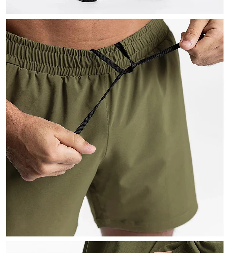 Mens Gym Training Shorts Men Sweat Sports Casual Clothing Fitness Workout Running Quick-Drying Compression Shorts Sweatpants