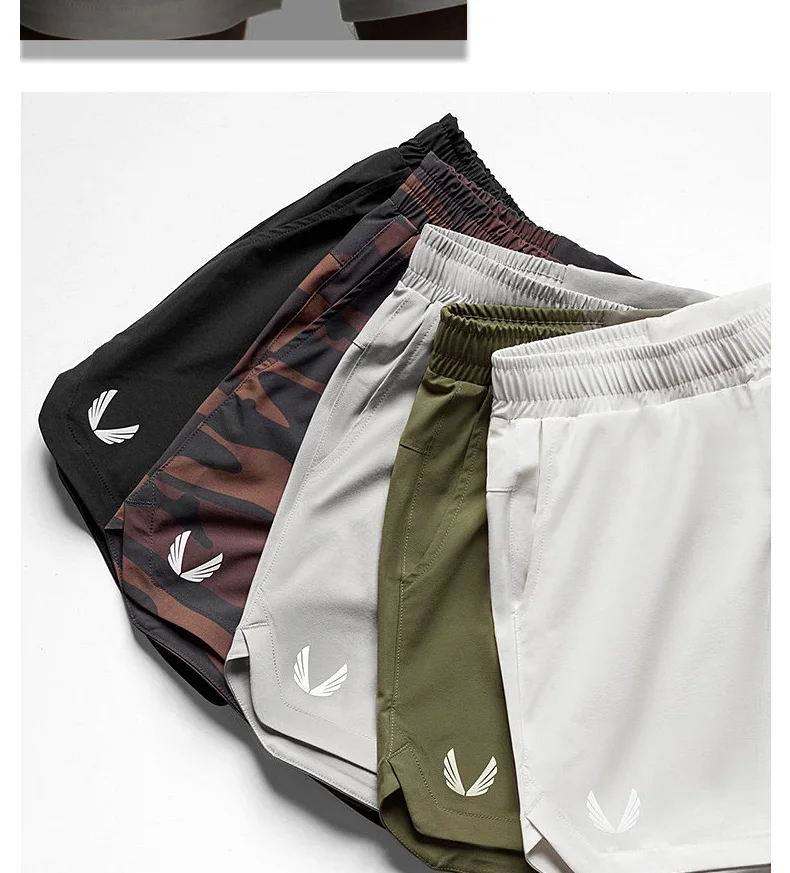 Mens Gym Training Shorts Men Sweat Sports Casual Clothing Fitness Workout Running Quick-Drying Compression Shorts Sweatpants