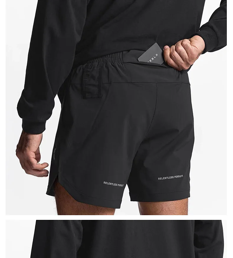 Mens Gym Training Shorts Men Sweat Sports Casual Clothing Fitness Workout Running Quick-Drying Compression Shorts Sweatpants