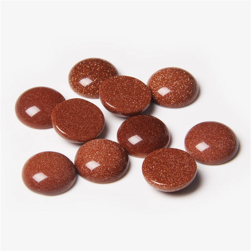 10Pcs/Lot Natural Stone Cabochon Beads 4 6 8 10 12 14mm Smooth Cabochon Cameo Round Bead for Jewelry Making DIY Rings Necklaces