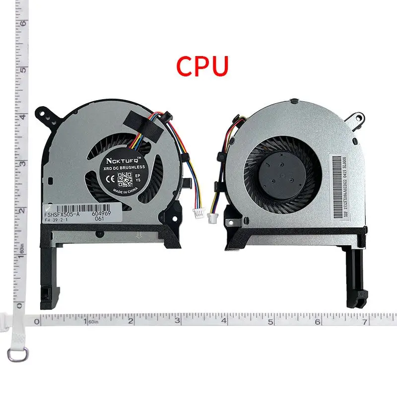 NEW GPU CPU Cooling Fans For ASUS FX95D FX505DD FX86 FX95G FX506 FA706  FX505GD FX505GE FX505GT  FX705G FX505D FA506 FA506IV