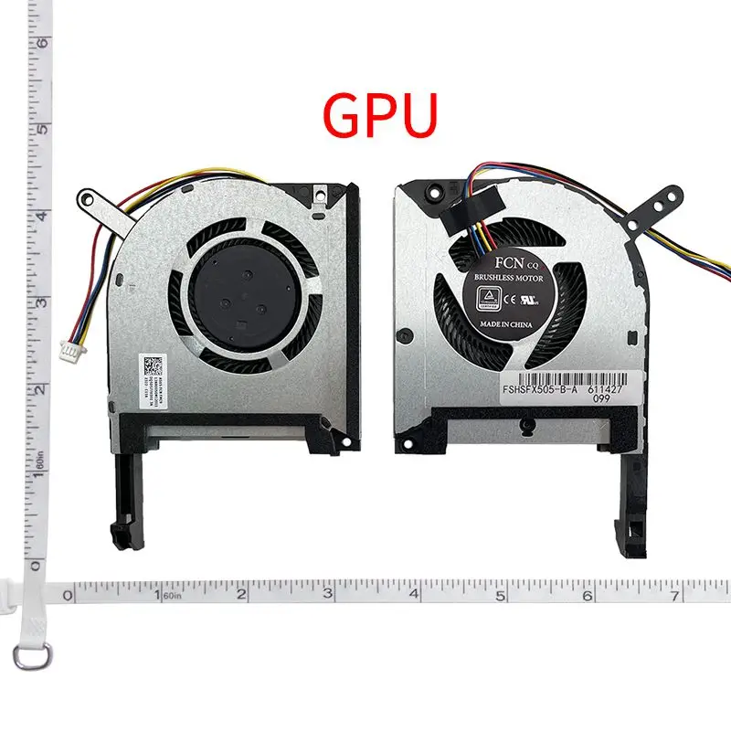 NEW GPU CPU Cooling Fans For ASUS FX95D FX505DD FX86 FX95G FX506 FA706  FX505GD FX505GE FX505GT  FX705G FX505D FA506 FA506IV