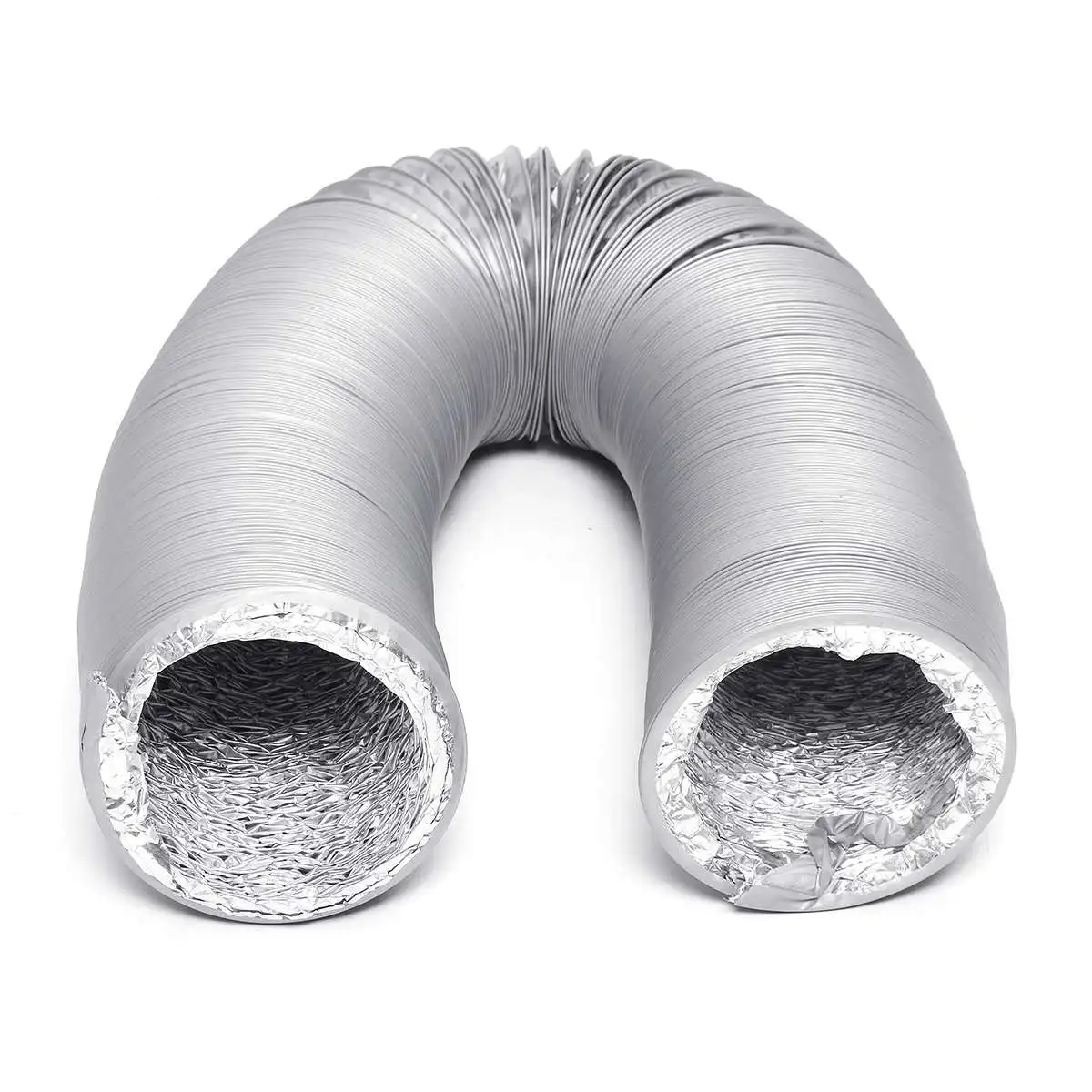 80mm/100mm/110mm/130mm/150mm Portable Air Conditioner Exhaust Vent Pipe Flexible Air Conditioner Exhaust Pipe Vent Hose Outlet