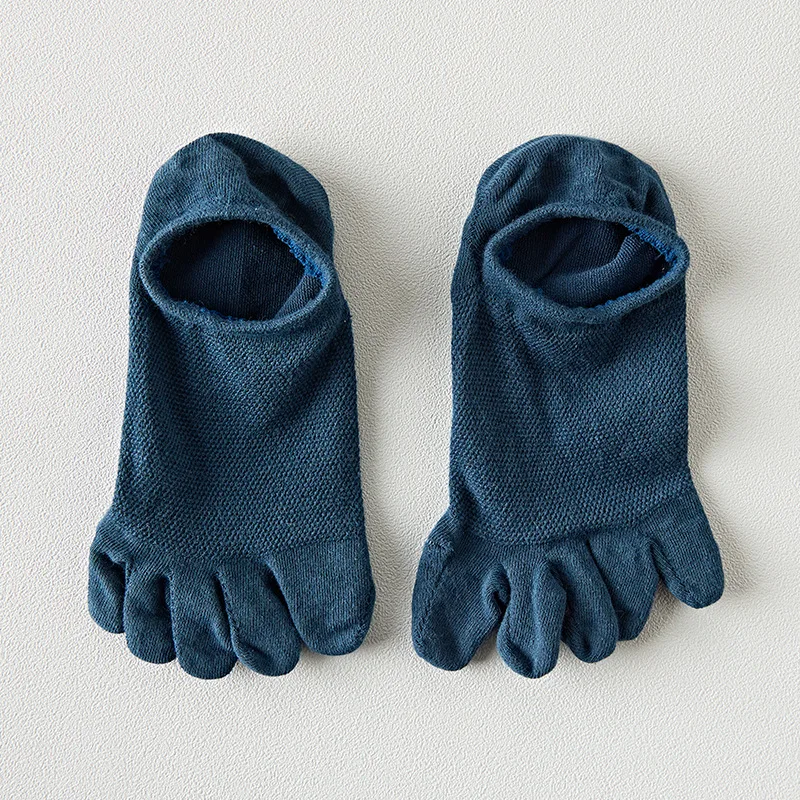 Hot Sales! Five Finger Socks Men Women Slipper Toe Socks Mesh Hollow No Show Socks Sweat-absorbing Boat Sock Ankle Short Socks