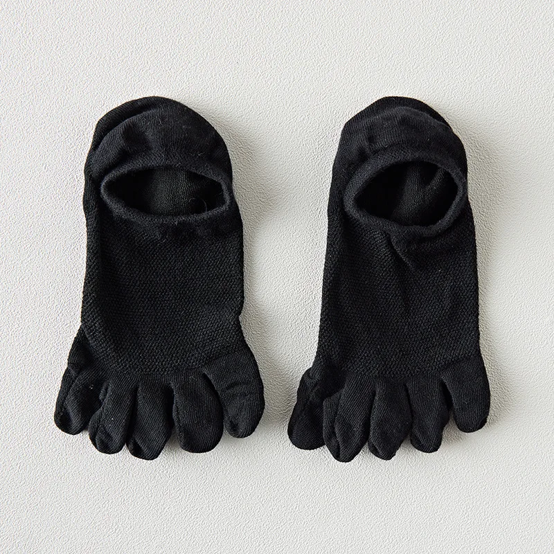 Hot Sales! Five Finger Socks Men Women Slipper Toe Socks Mesh Hollow No Show Socks Sweat-absorbing Boat Sock Ankle Short Socks