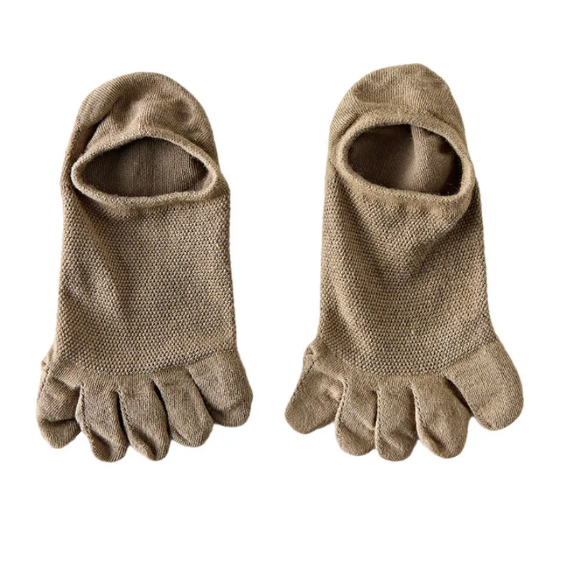 Hot Sales! Five Finger Socks Men Women Slipper Toe Socks Mesh Hollow No Show Socks Sweat-absorbing Boat Sock Ankle Short Socks
