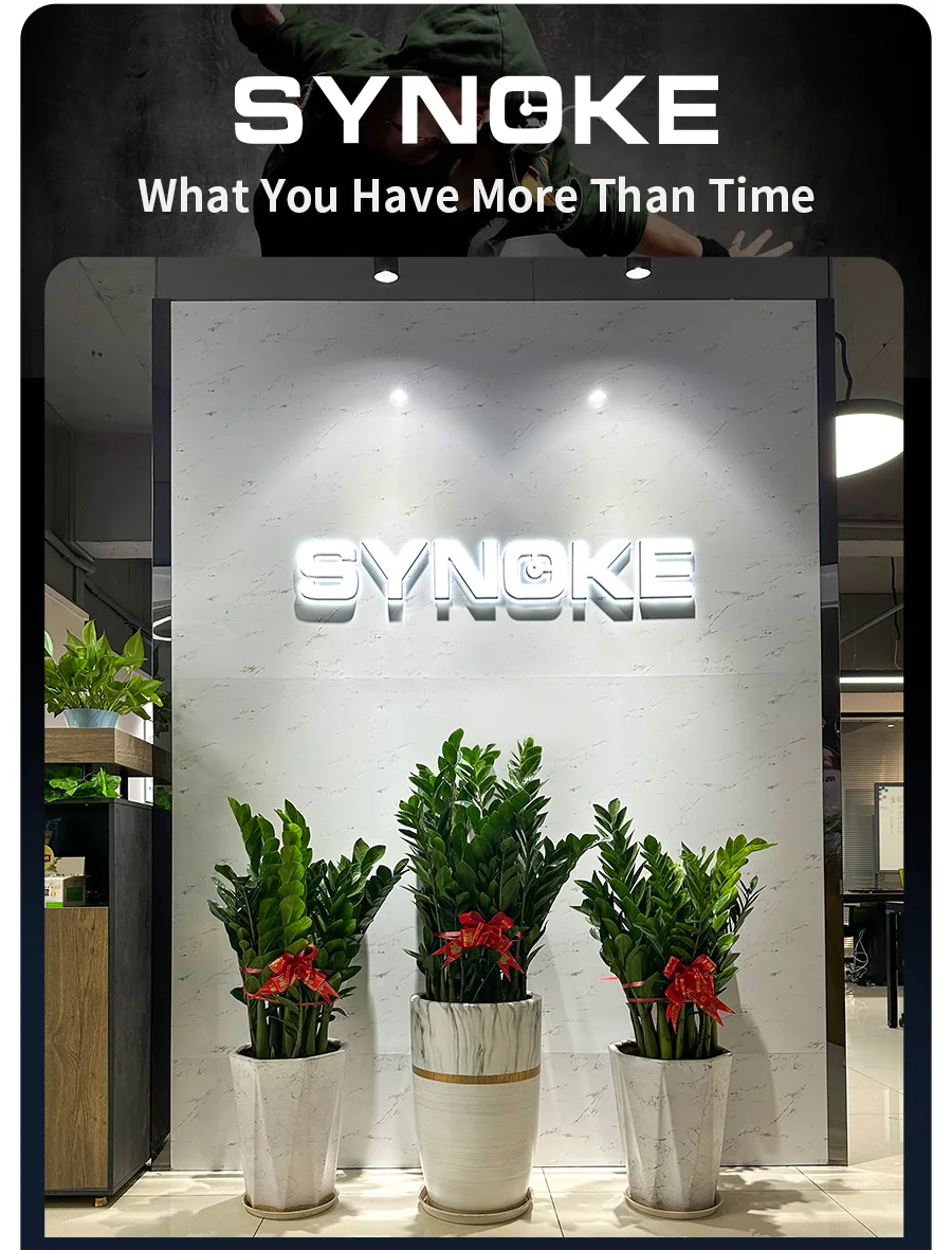 SYNOKE Outdoor Sport Watch 30M Waterproof Digital Men Fashion MultiFunction Waterproof Digital Watch Men