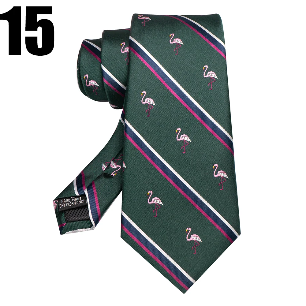 EASTEPIC 8 cm Red Blue Jacquard Ties for Men Men's Necktie Quality Accessory Business Gift Fox Dragon Flamingo Snail Duck Animal