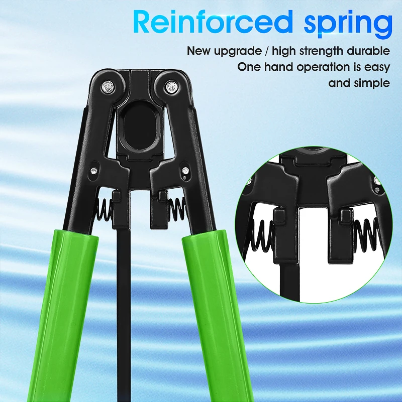 COMPTYCO Fiber Optic Tool Kit (Optional) VCFS-33 Three-port Stripper & VCFS-J1 Leather Wire Stripper 3mm(W)*2mm(H) FTTH Tools