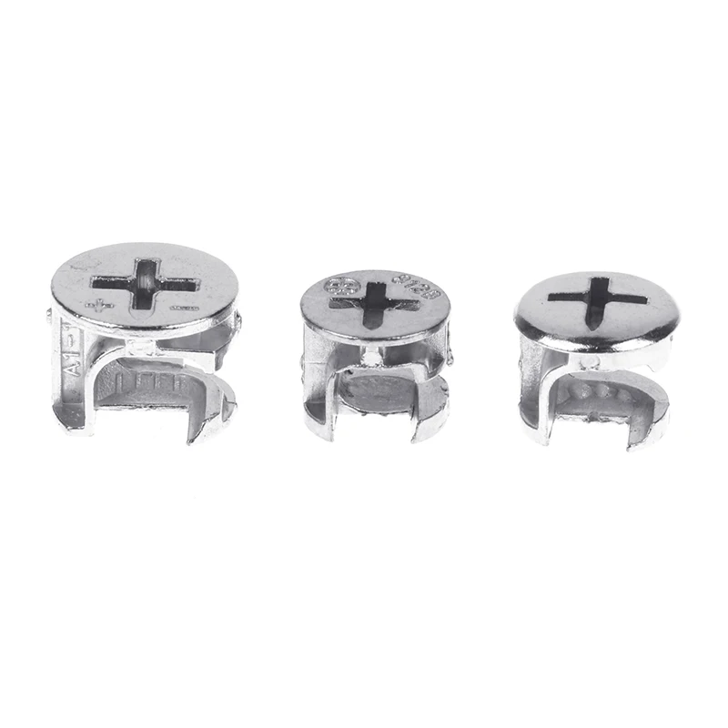 10PCS Thickening Three In One Connector Eccentric Wheel Furniture Drawer Lock Screw Fastener Furniture Connector Furniture