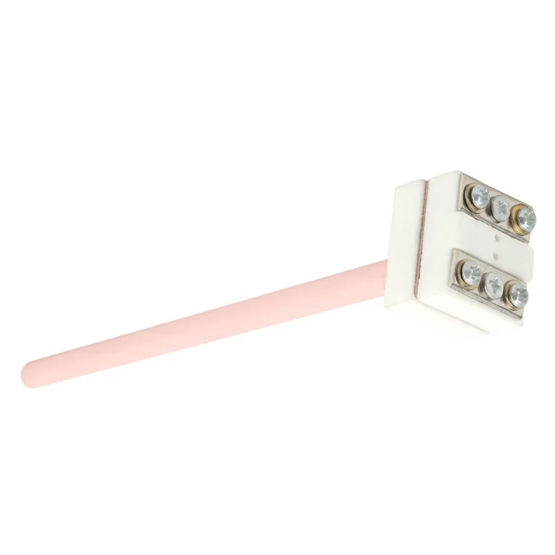 S Type Platinum Rhodium Thermocouple WRP-100 150/200/300/500mm Probe Temperature Sensor 0-1300℃ for Muffle Furnace Electric Kiln